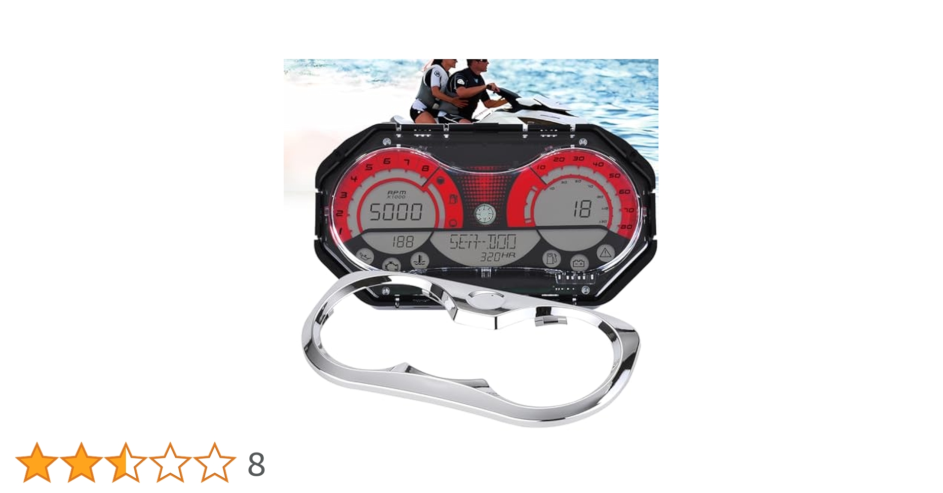 RADIALE up in smoke ベトジャン Boeeda NO Programming Required New OEM Speedometer with LCD